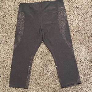 RBX Charcoal reflexive Patterned 29” Leggings